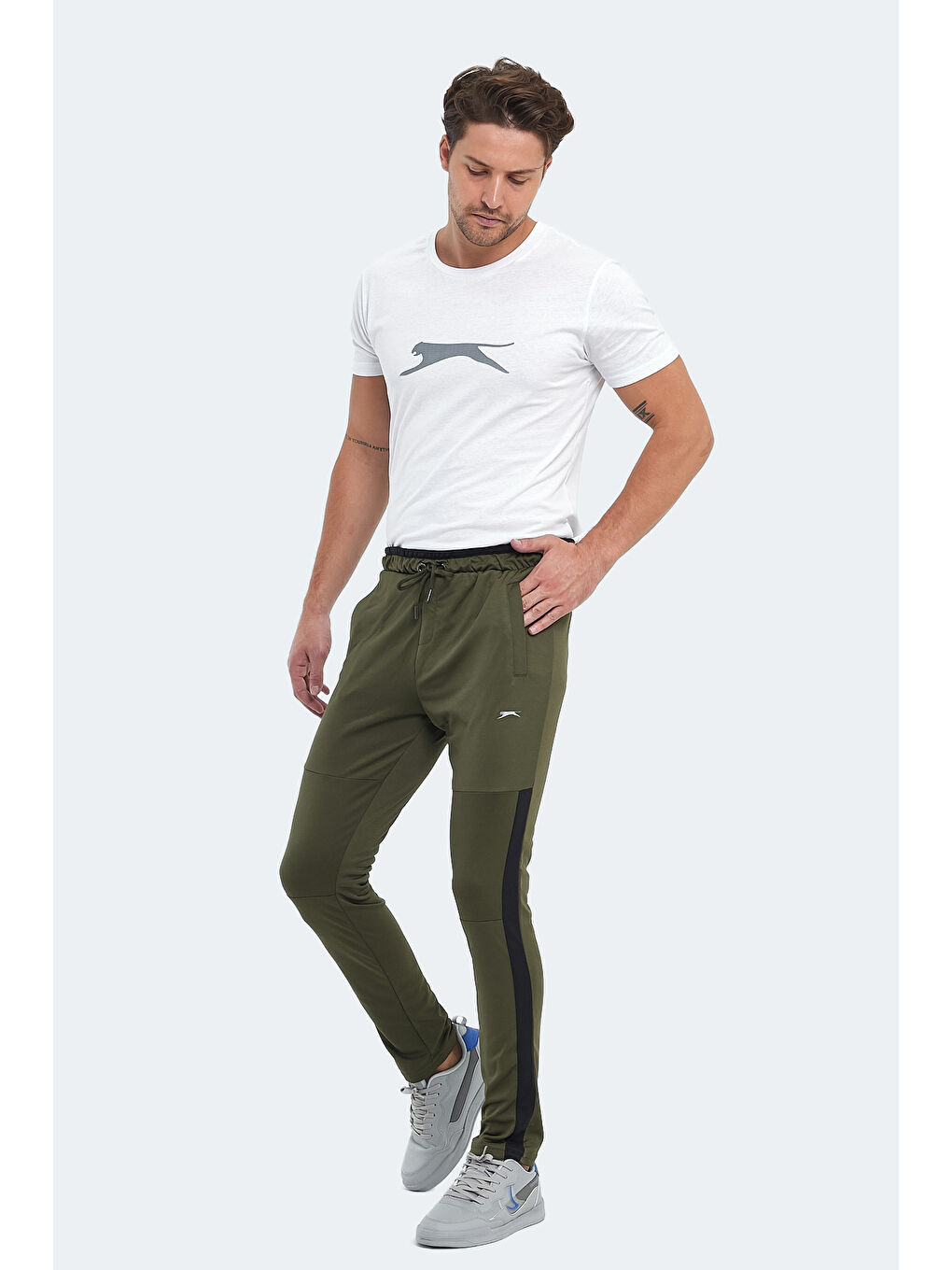 OXFORD Erkek Eşofman Altı Haki-5