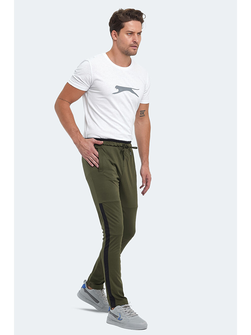 OXFORD Erkek Eşofman Altı Haki-6