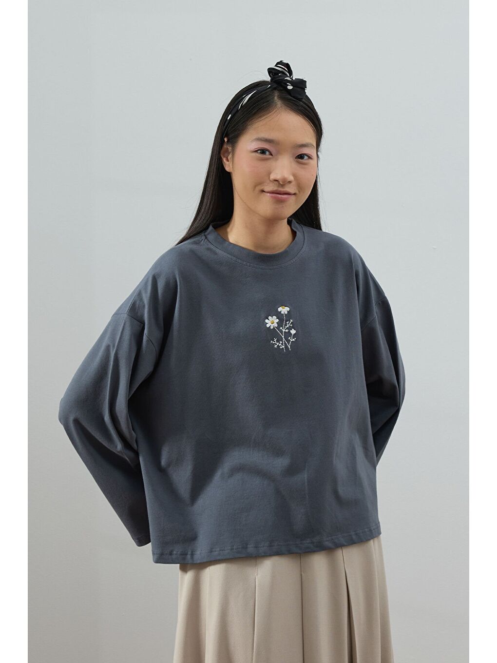 Antrasit Nakışlı Body-1