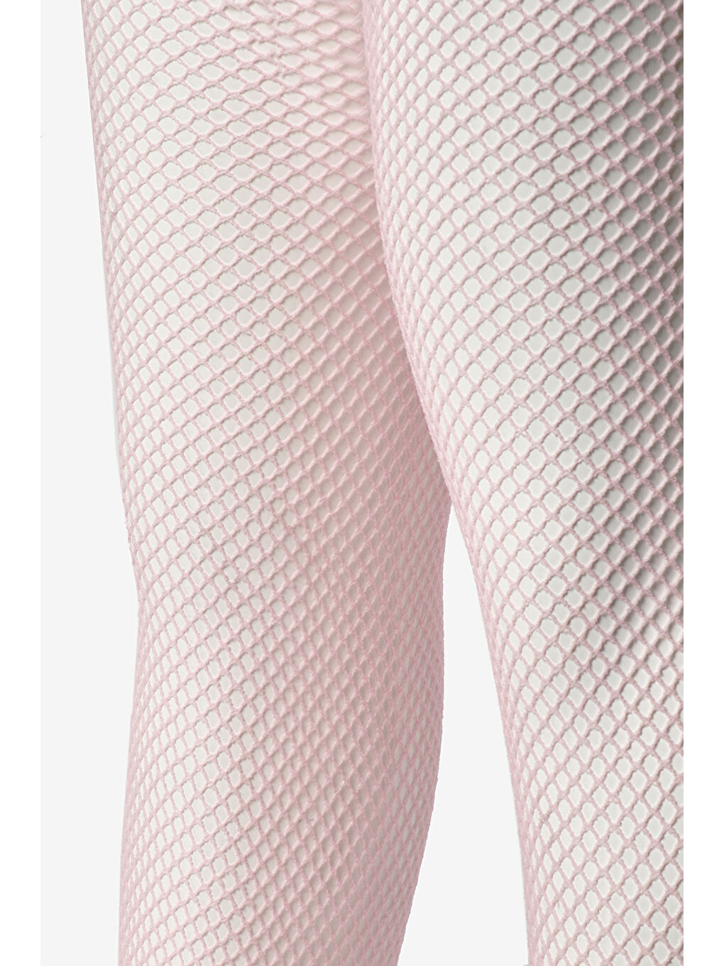 Pembe File Kız Çocuk Külotlu Çorap-1