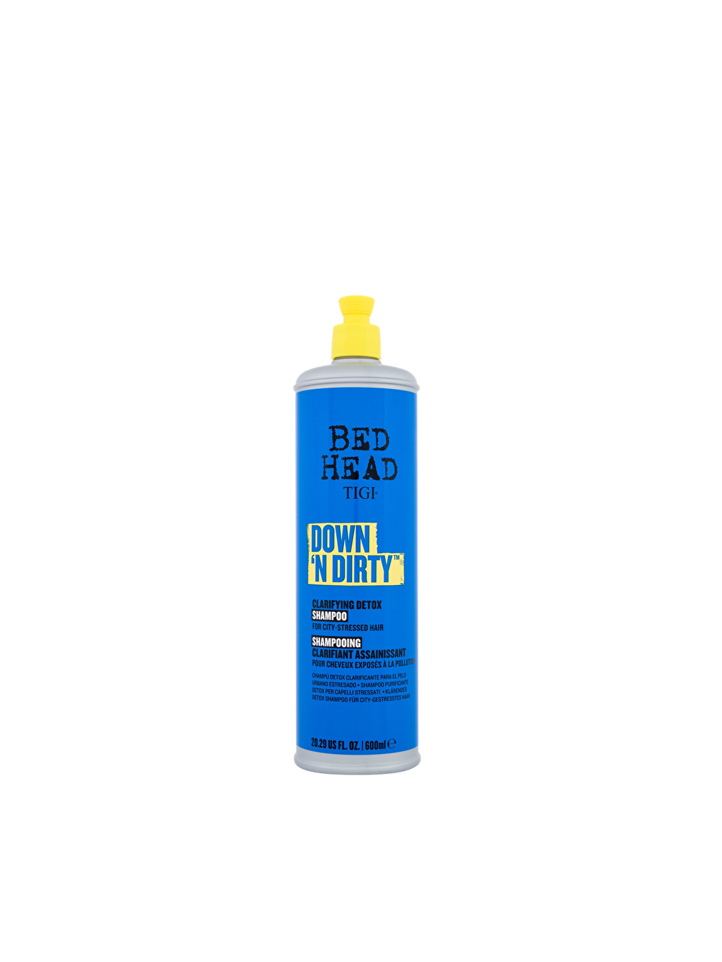 Tigi Renksiz Bed Head Down N Dirty Detox ve Onarım Şampuanı 600 ml