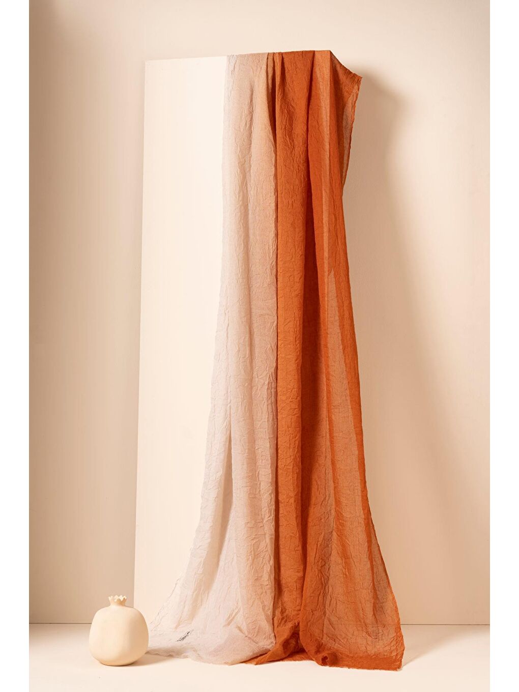 Kahverengi Kadın Degrade Konfor Şal