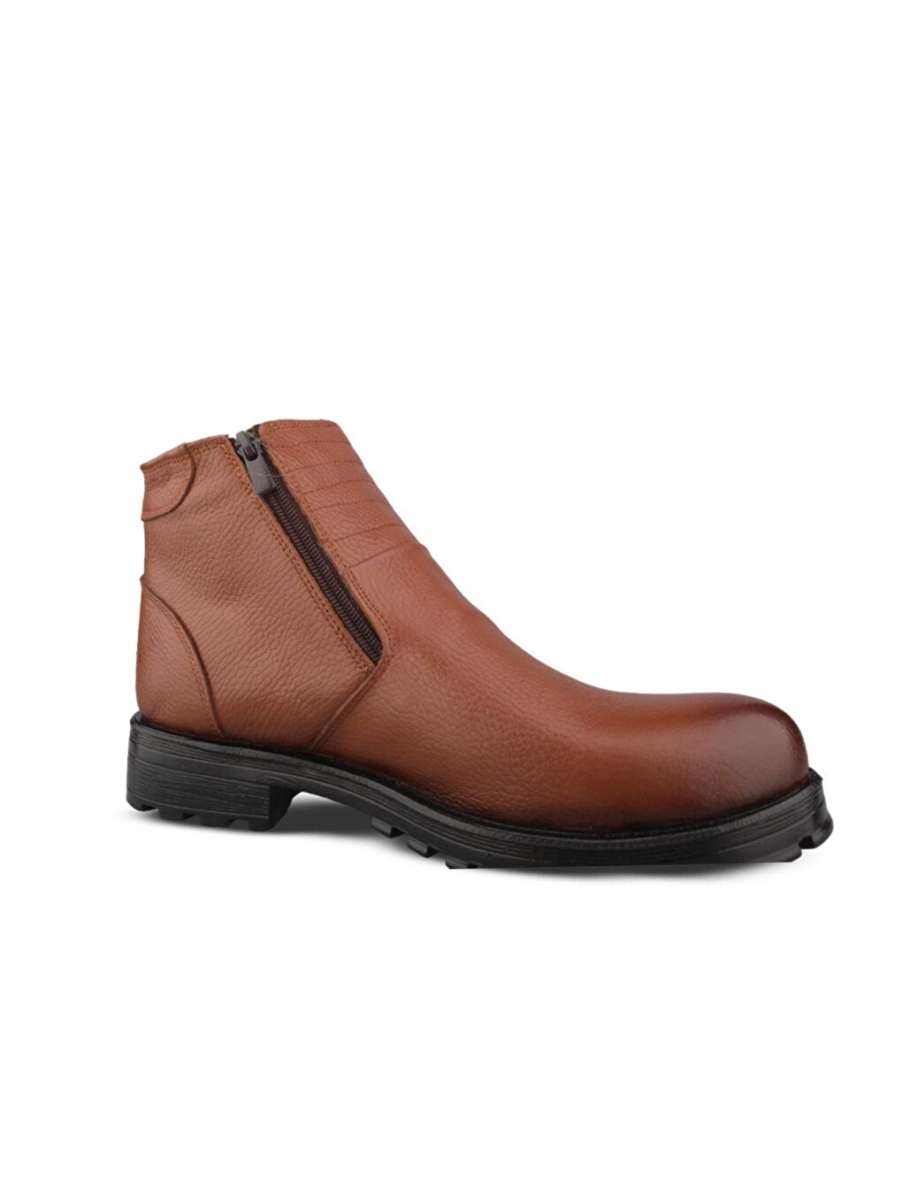 Kahverengi Erkek Günlük Bot - Taba, Hakiki Deri-2