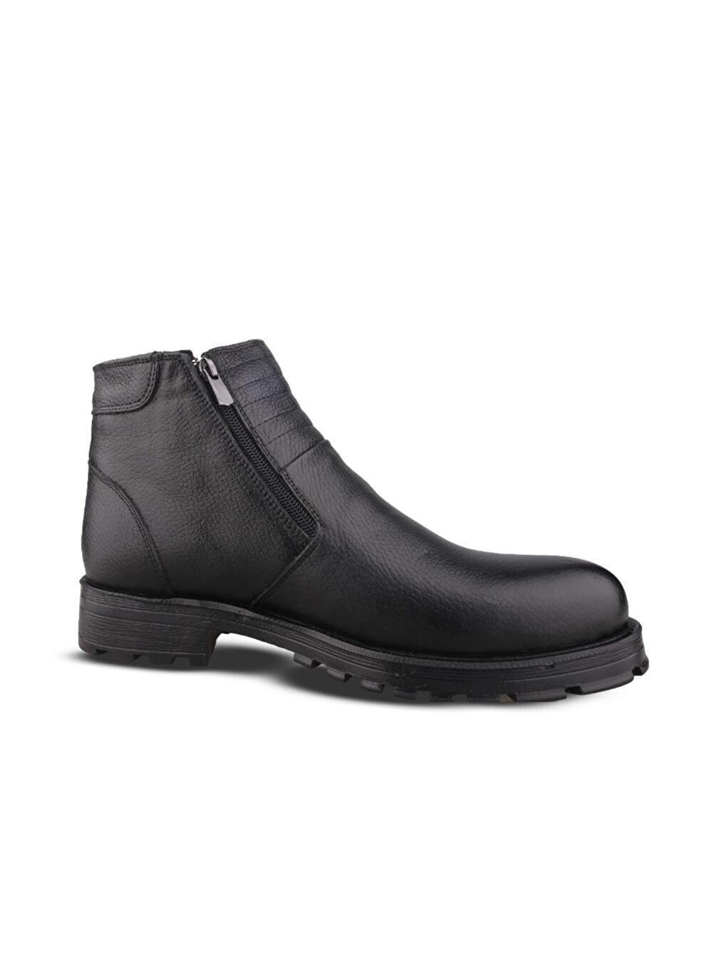 Erkek Hakiki Deri Siyah Günlük Bot-2