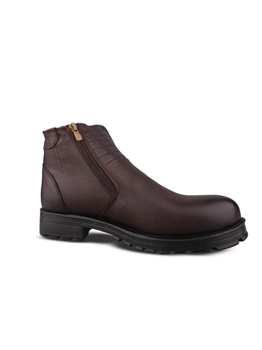 Kahverengi Erkek Günlük Bot - Kahve, Hakiki Deri-2