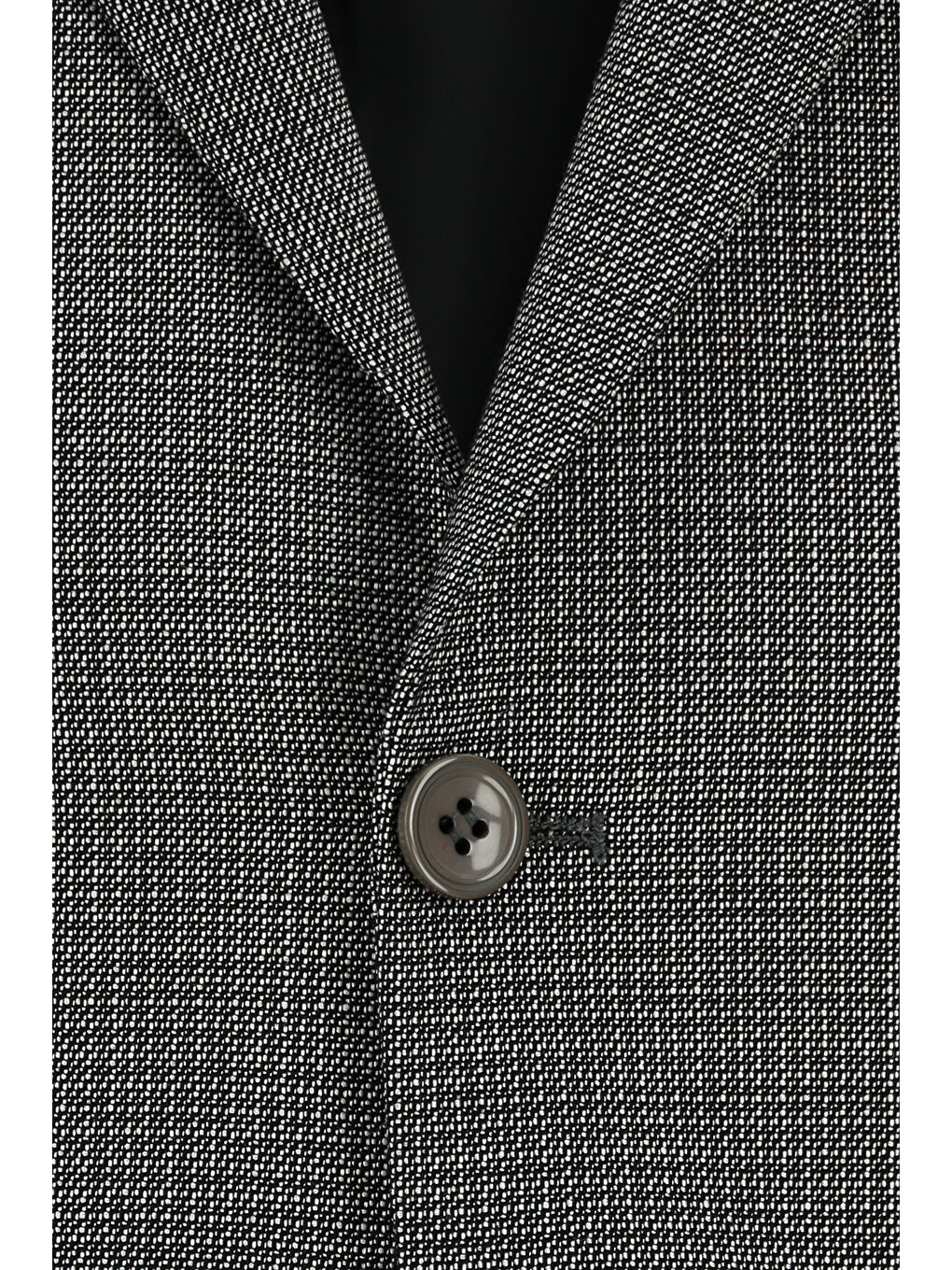 Gri Regular Fit Klasik Desenli Takım Elbise-3