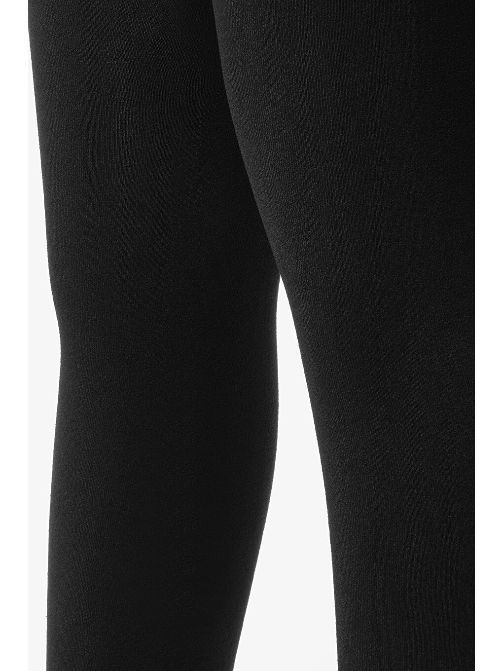 Siyah Kız Çocuk Termal Tayt-1