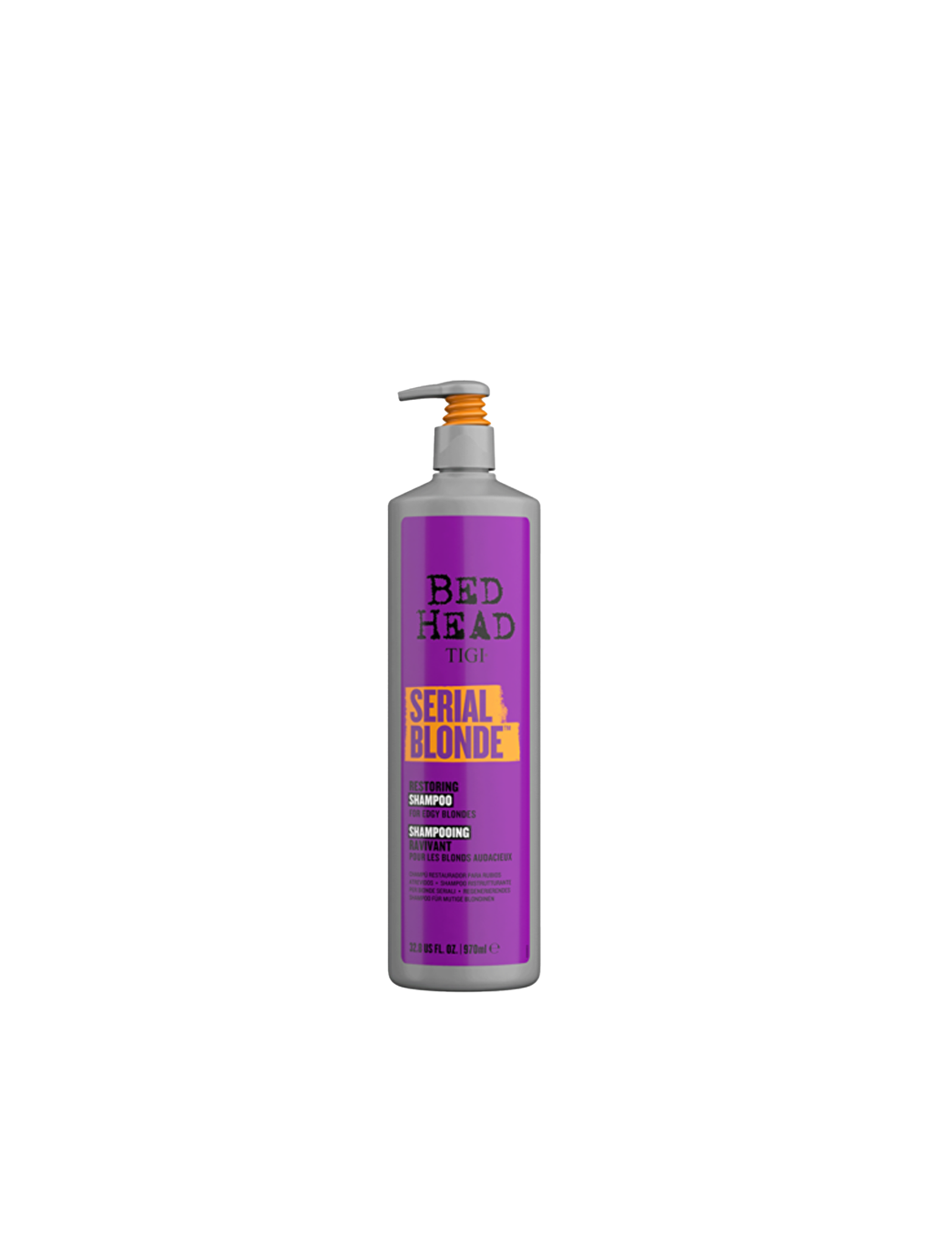 Tigi Renksiz Bed Head Serial Blond Sarı Saçlar için Onarıcı Şampuan 970 ml