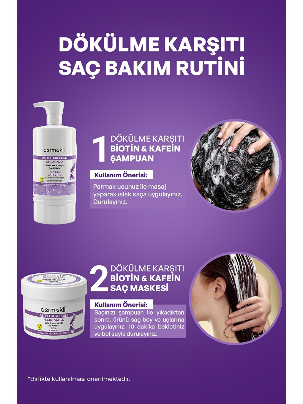 Dökülme Karşıtı (Biotine-Caffeine) Saç Bakım Maskesi 250 ml-5