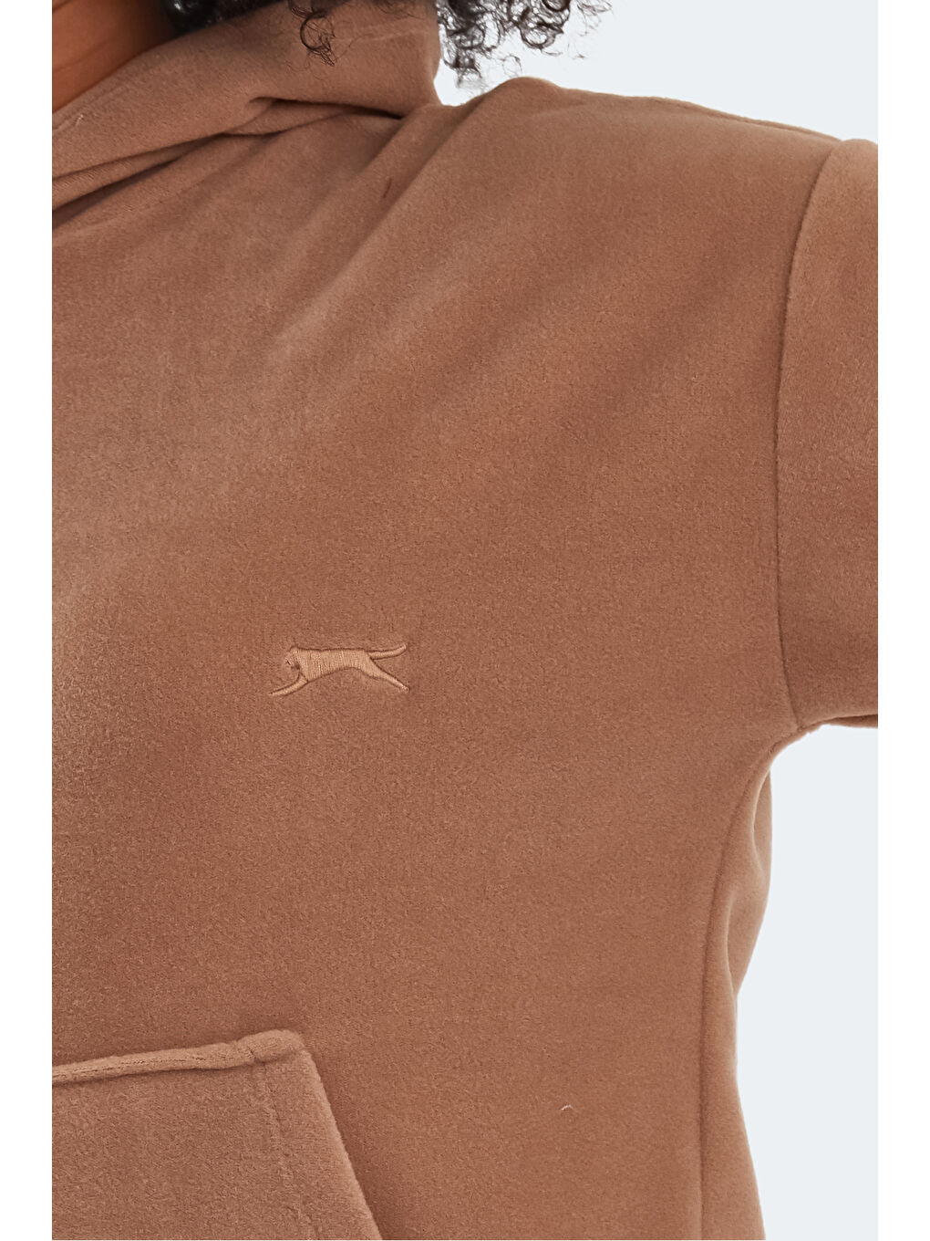 Kahverengi SASSA Kadın Polar Açık Kahve-5