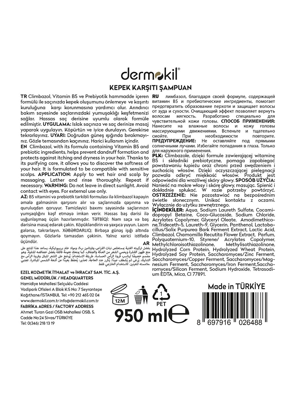 Kepek Karşıtı Saç Bakım Seti-5
