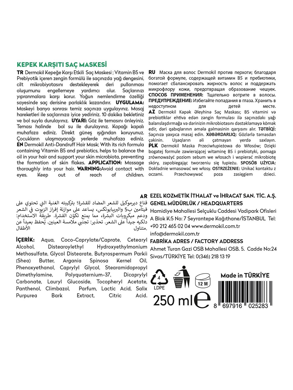 Kepek Karşıtı Saç Bakım Seti-6