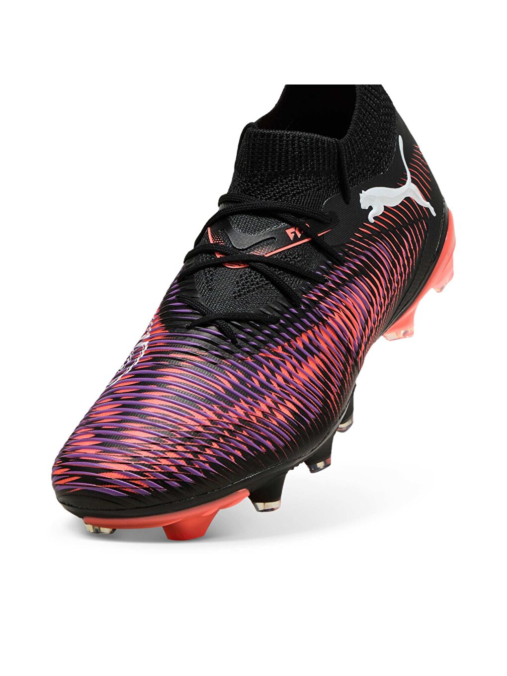 Siyah FUTURE 8 MATCH FG/AG Kadın Krampon-5