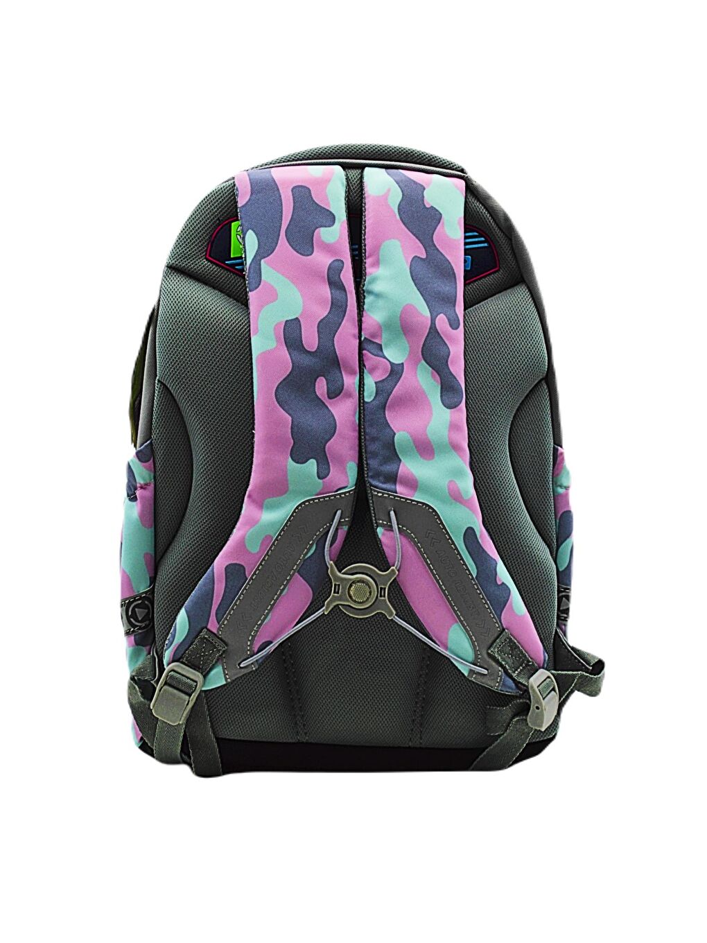 Maxx Military Girl 4 Bölmeli Okul Sırt Çantası Pembe (161637)-2