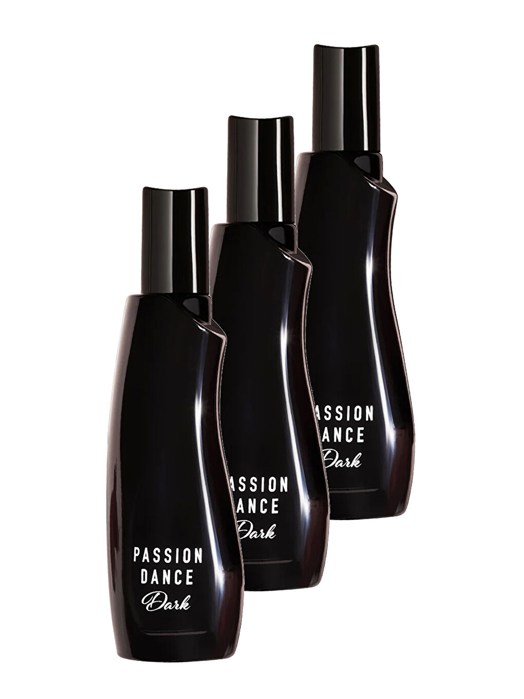 AVON Renksiz Passion Dance Dark Kadın Parfüm Edt 50 Ml. Üçlü Set