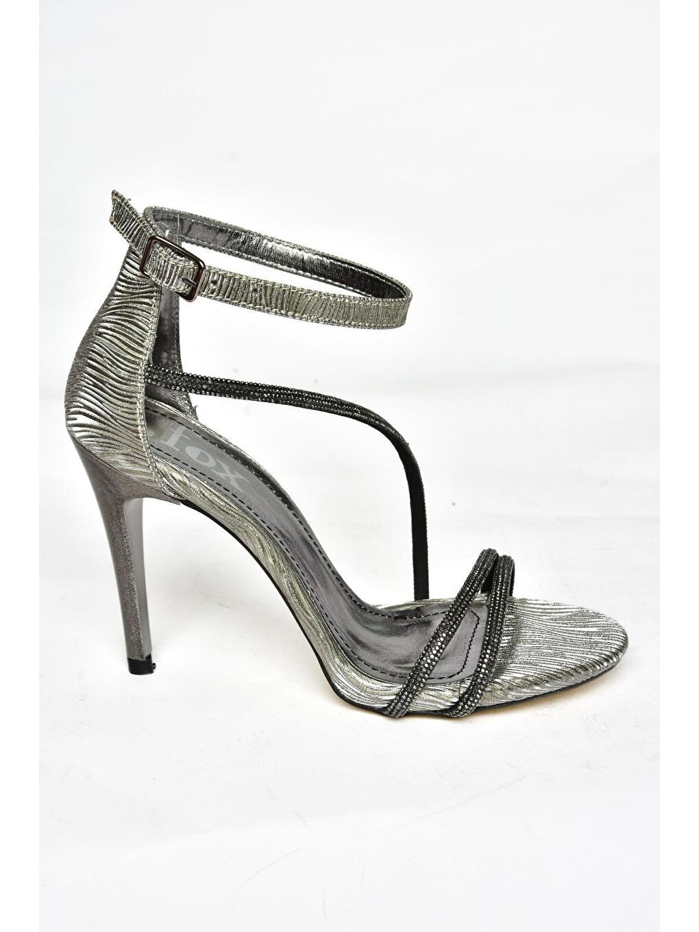 Antrasit S9970041 Platin Kadın Topuklu Ayakkabı