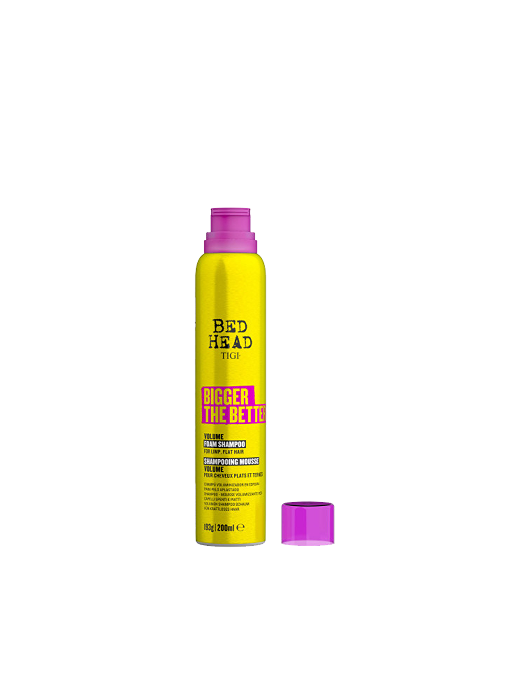 Tigi Renksiz Bed Head Bigger The Better Shampoo Hacim Veren Köpük Şampuan 200 ml