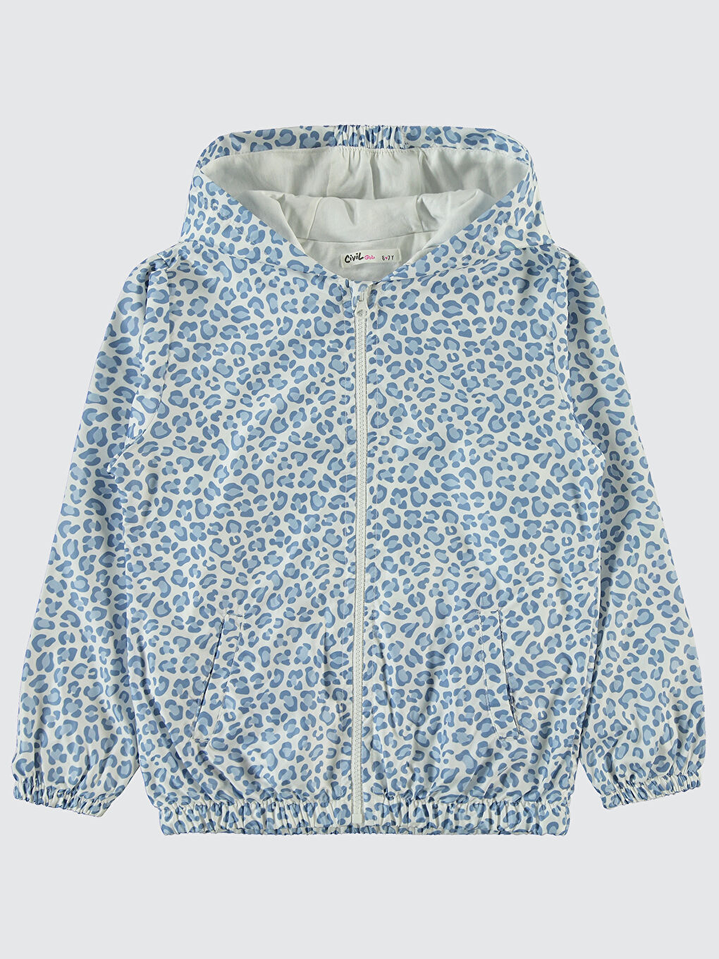 Girls Kız Çocuk Yağmurluk 10-13 Yaş Mavi