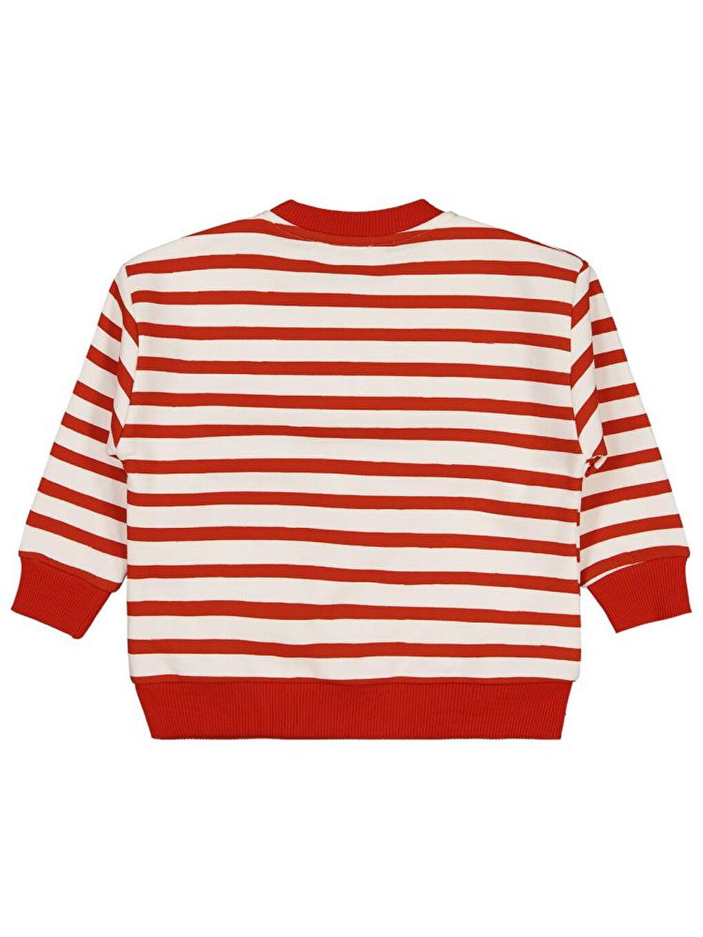 Kahverengi Boys Maymun Çantalı 2-5 Yaş Sweatshirt-1