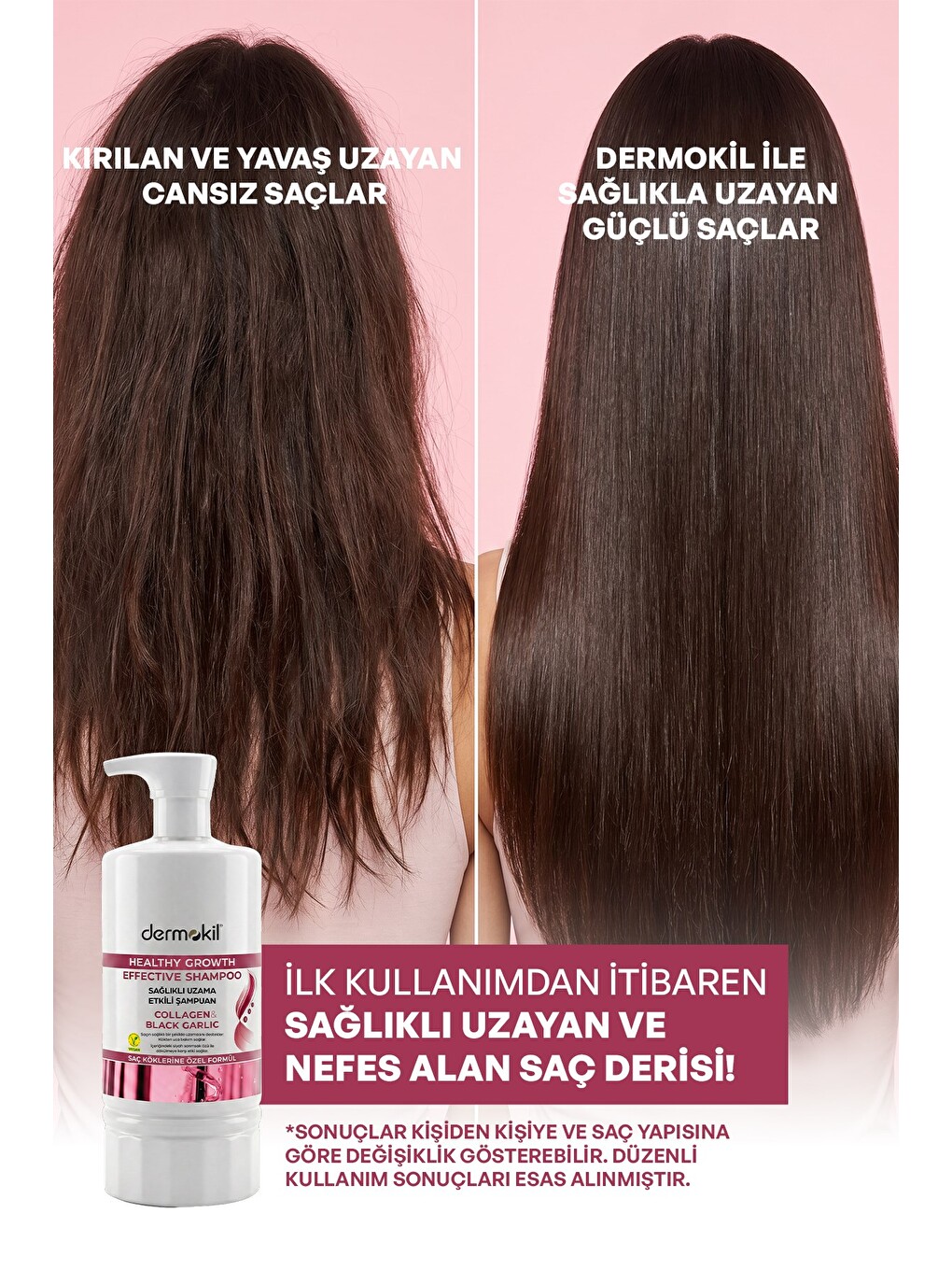 Sağlıklı Uzama Etkili Saç Bakım Seti-2