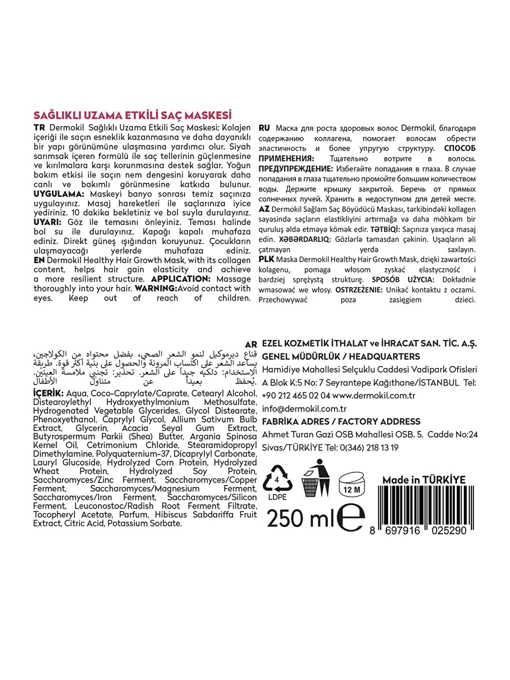 Sağlıklı Uzama Etkili Saç Bakım Seti-6