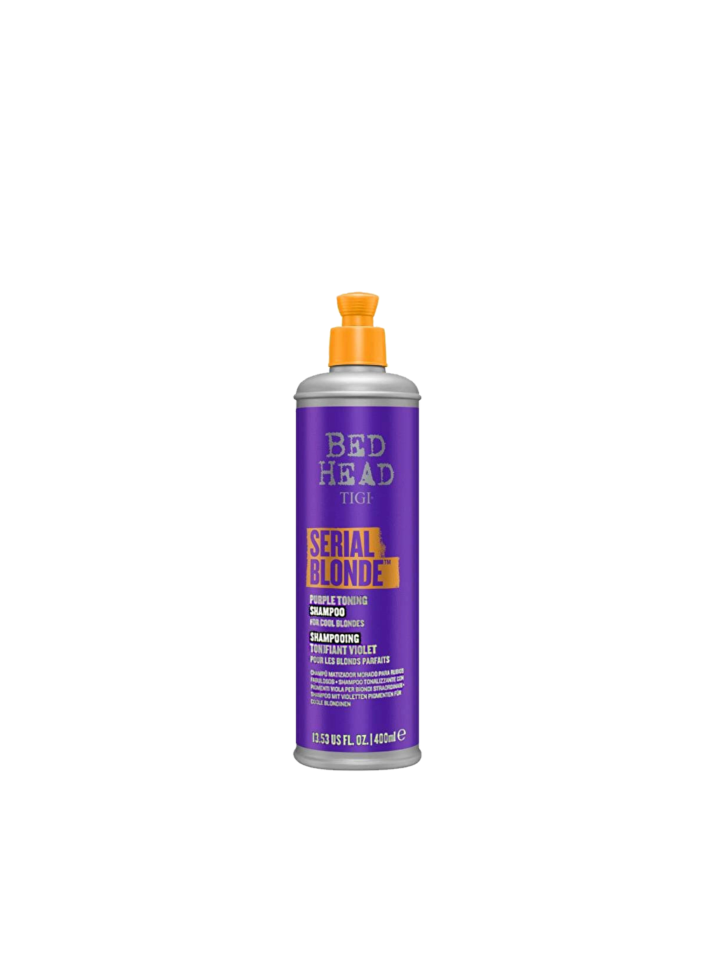 Tigi Renksiz Bed Head Serial Blond Purple Sarı Saçlar için Mor Şampuan 400 ml