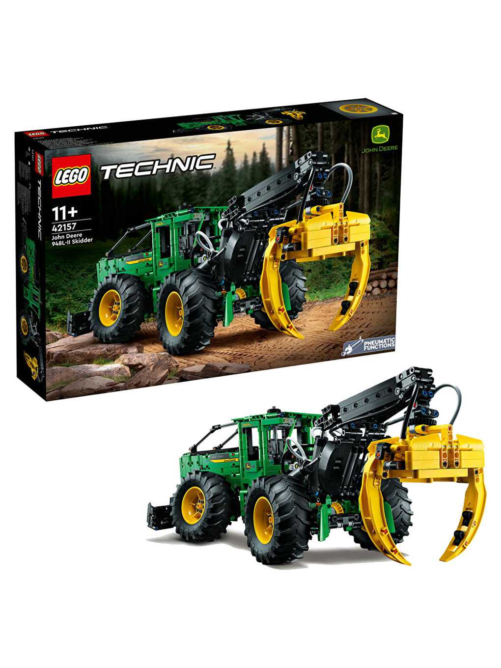 Lego Technic John Deere 948L-II Orman Makinesi 42157