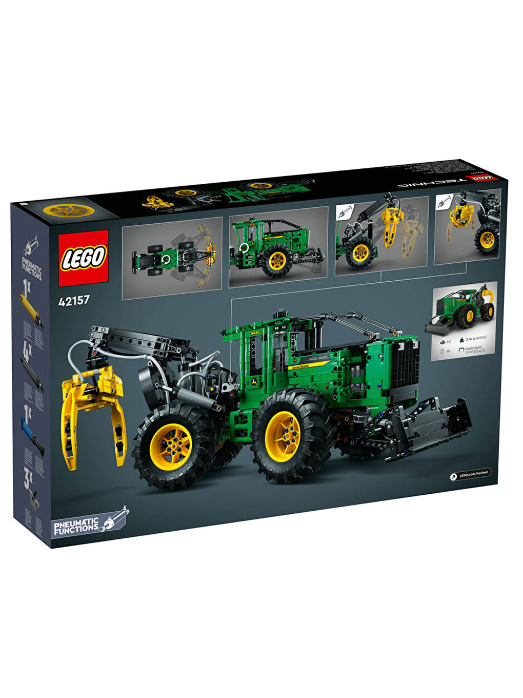 Lego Technic John Deere 948L-II Orman Makinesi 42157 - 1