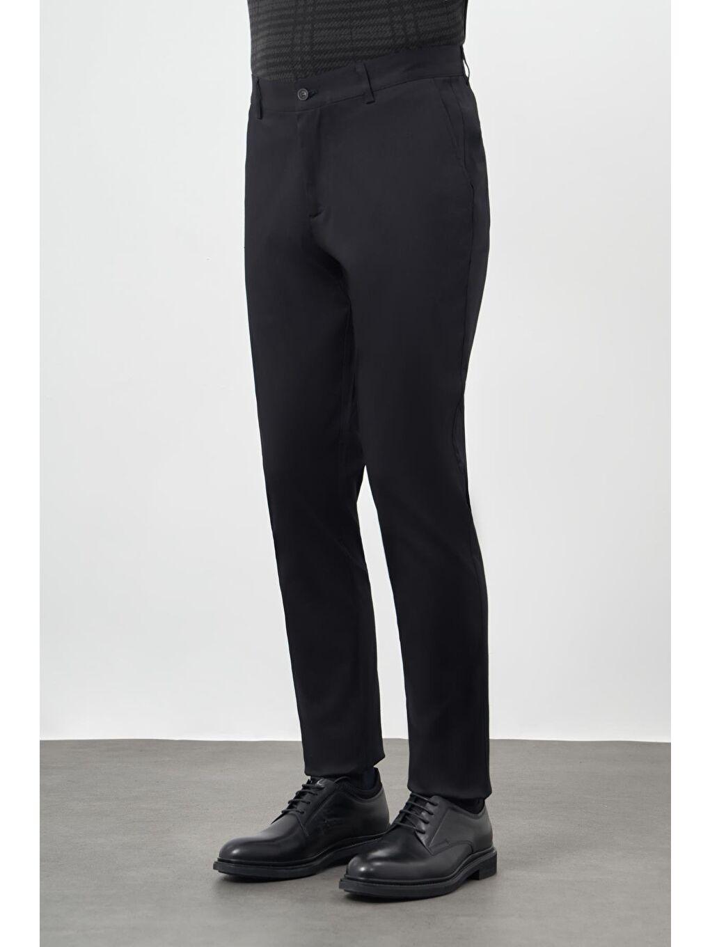 İMZA Siyah Pamuklu Yandan Cepli Casual Comfort Fit Chino Pantolon 1003245164 - 2