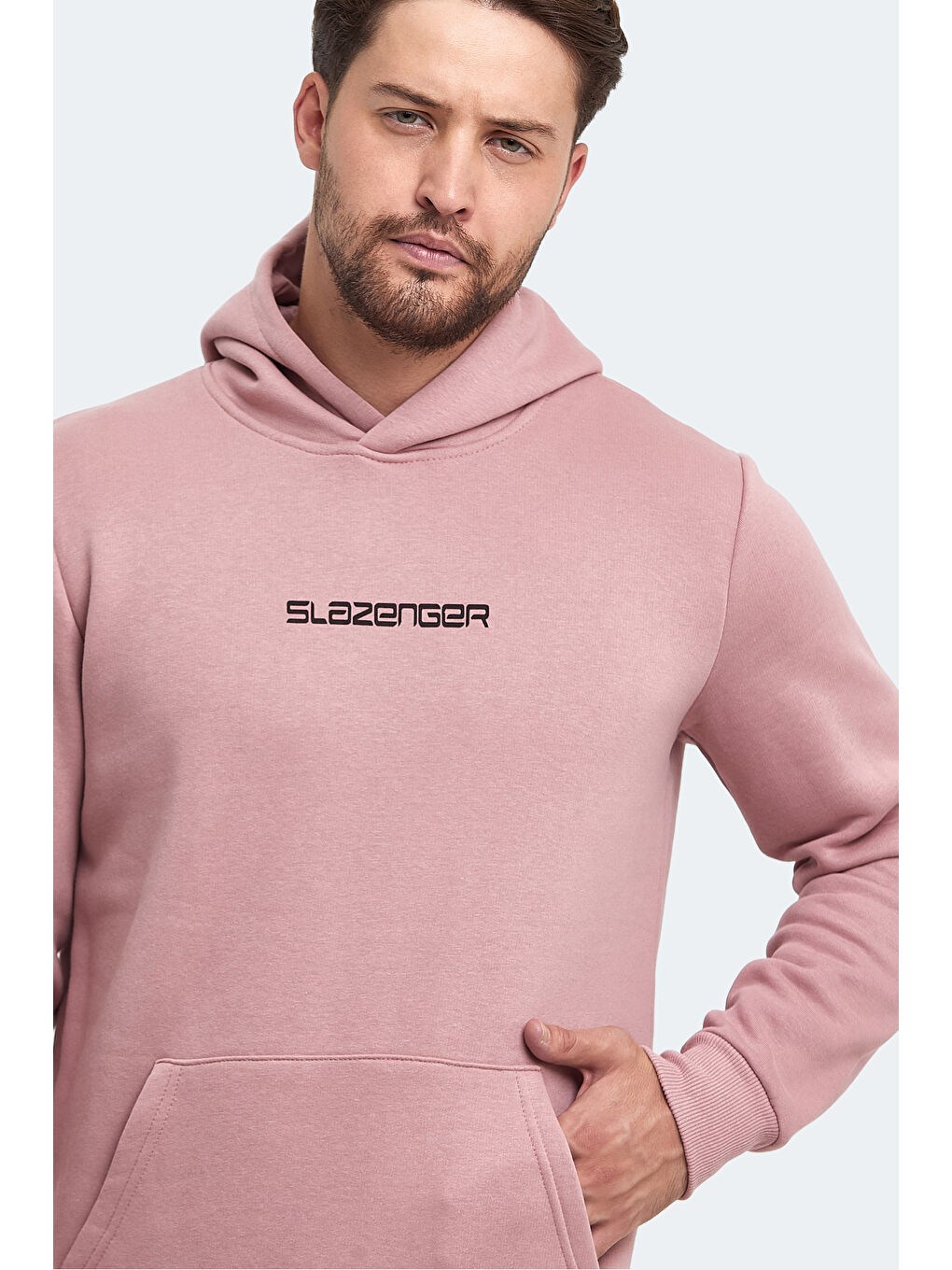 Pembe BUSTER  Erkek Hoodie Pudra-5