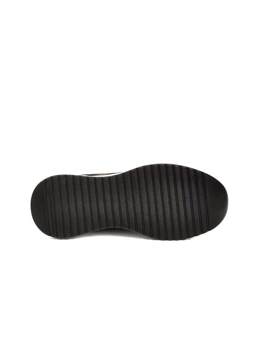 Siyah Anorak Hafif Bağcıklı Kadın Casual Ayakkabı 2058 G-4