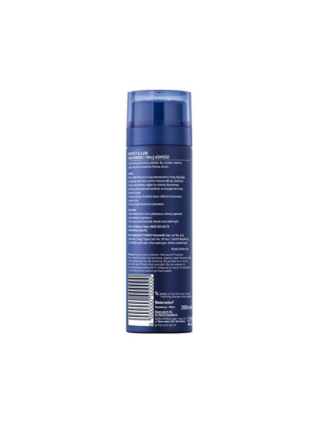 NIVEA Men Protect&Care Tıraş Jeli 200 ml Kuru Ciltler İçin Pürüzsüz Tıraş - 2