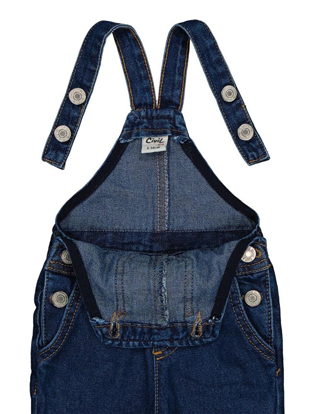 Baby Cepli 6-18 Ay Salopet - Mavi 12-18 Ay-2