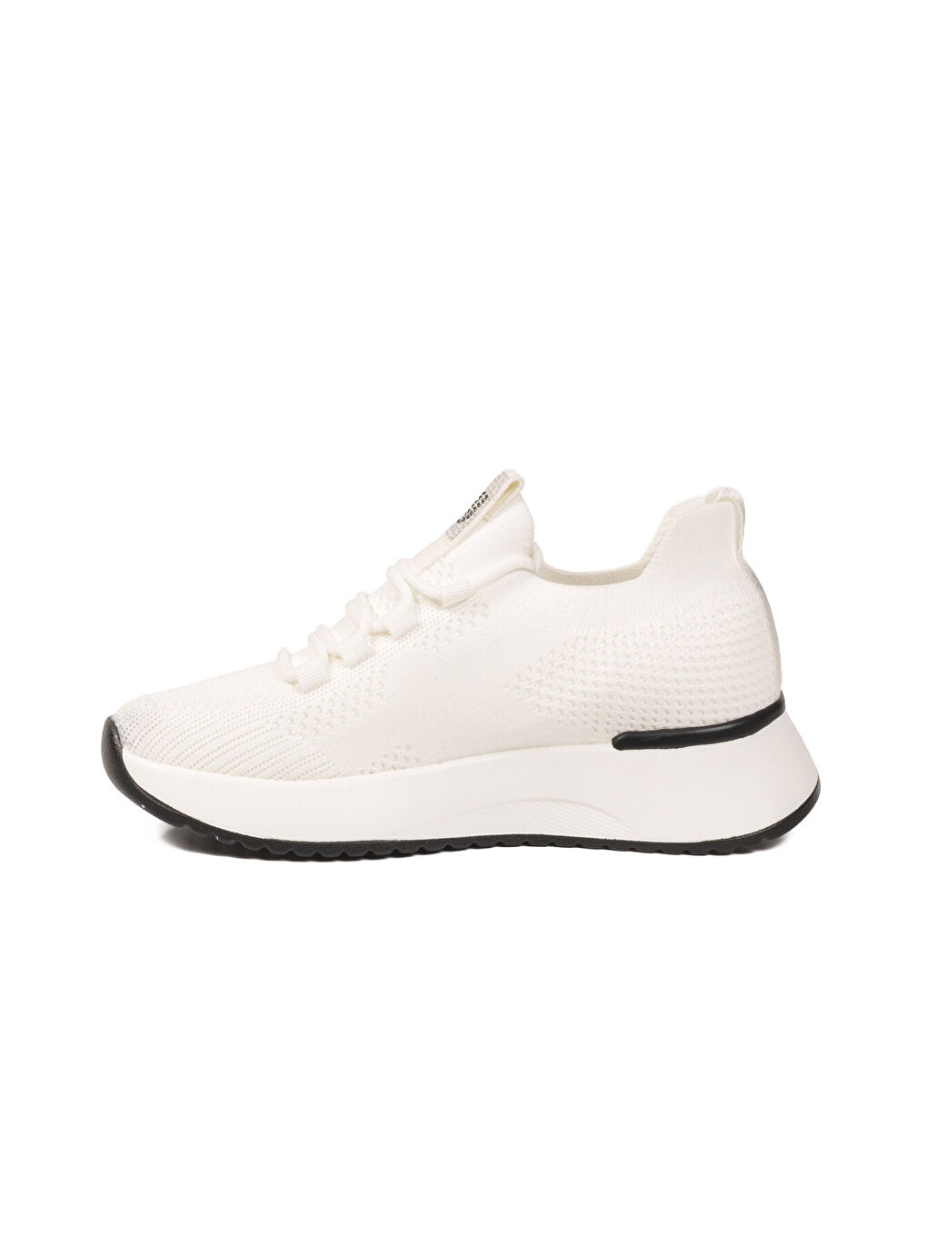 Beyaz Anorak Hafif Bağcıklı Kadın Casual Ayakkabı 2058 G-3