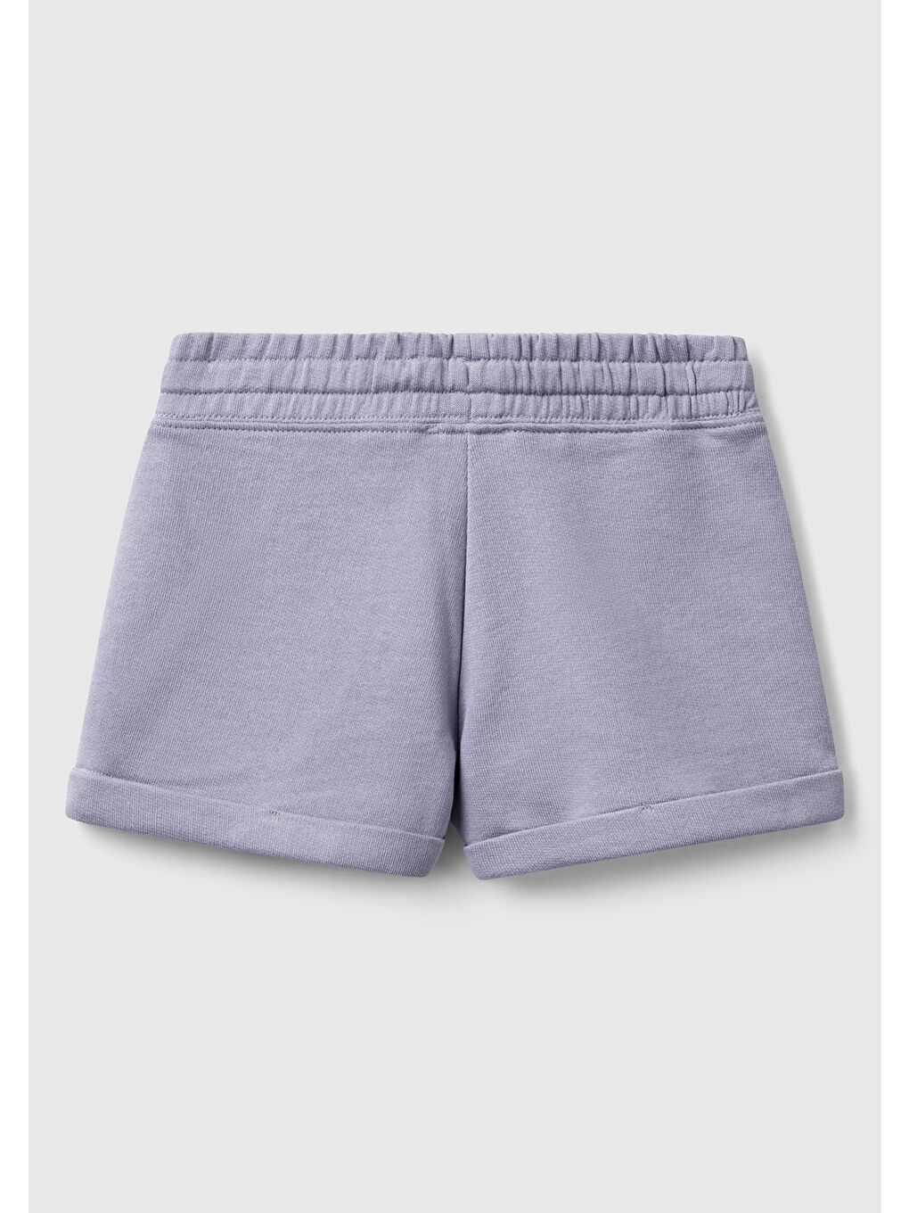 Kız Çocuk Lila Logolu Sweat Şort-1