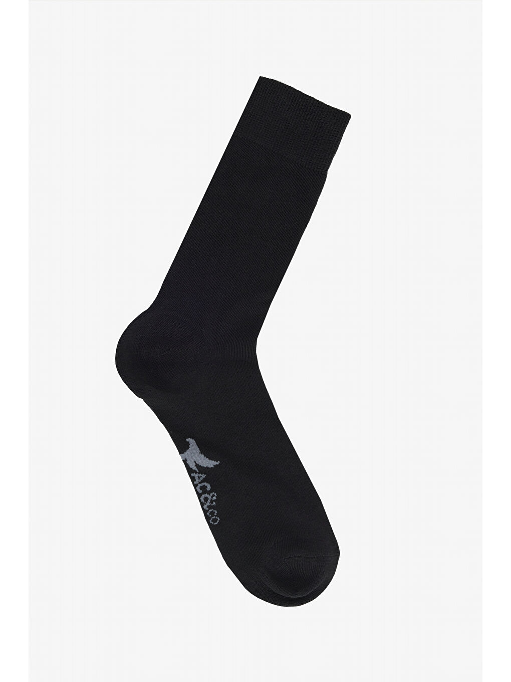 Erkek Siyah Pamuklu 5'li Paket Soket Çorap-2