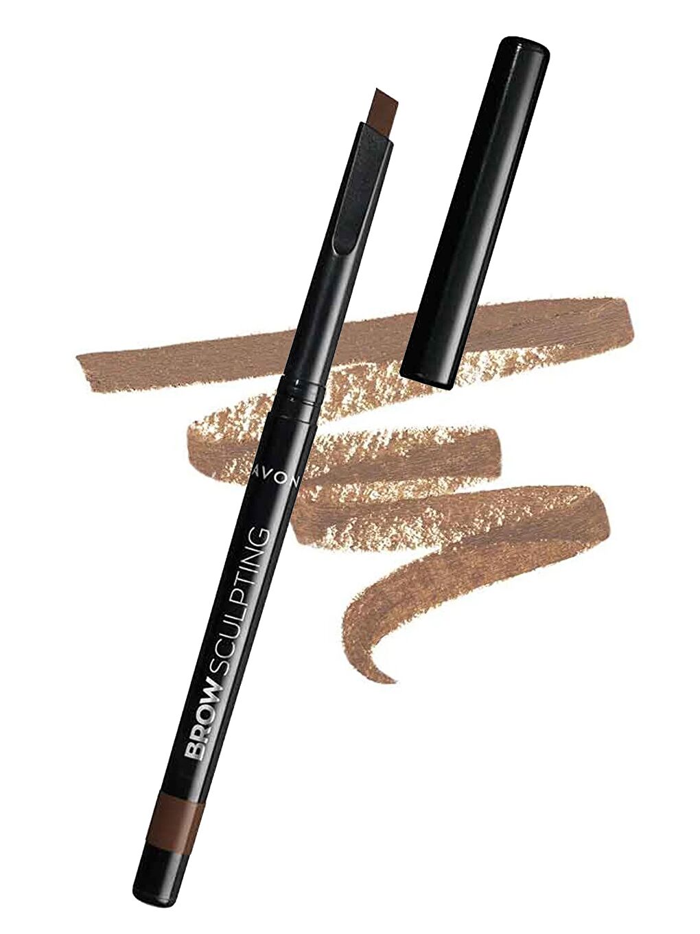 AVON Renksiz Brown Sculpting Kaş Belirginleştirici Açılı Uçlu Kalem Light Brown