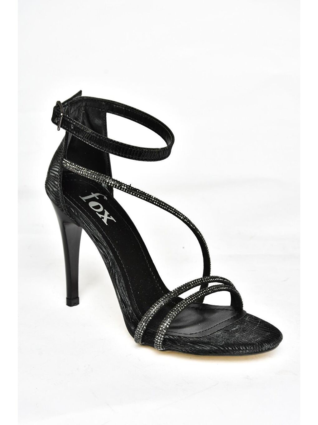S9970041 Siyah Kadın Topuklu Ayakkabı-1