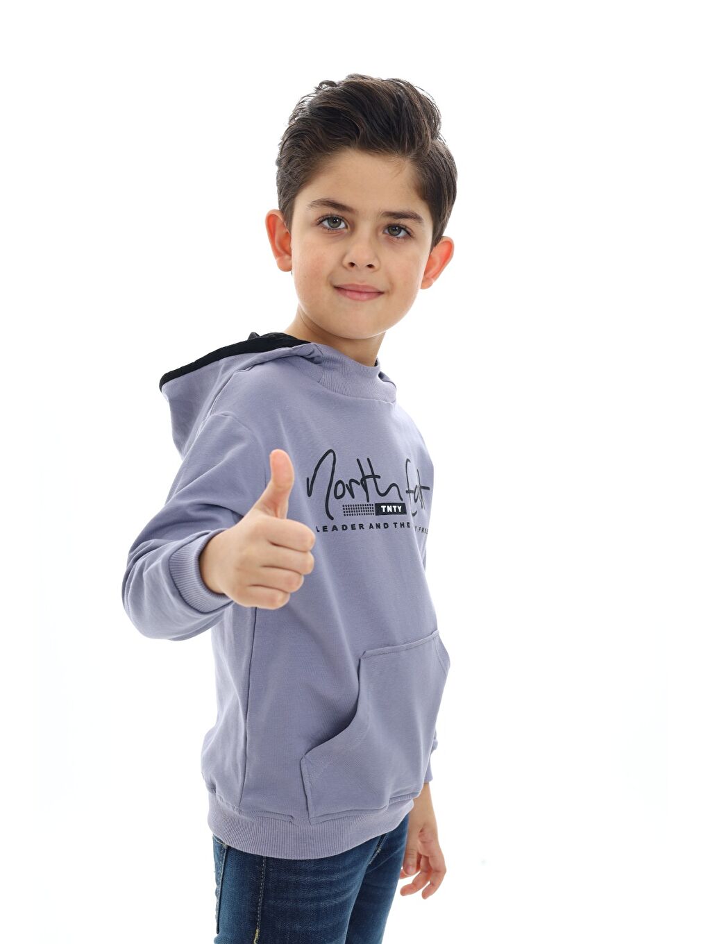 Toontoykids Gri Erkek Çocuk Baskılı Sweatshirt - 2