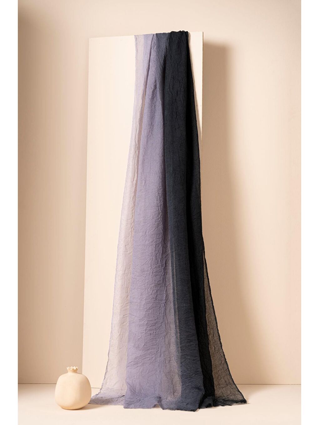 Antrasit Kadın Degrade Konfor Şal