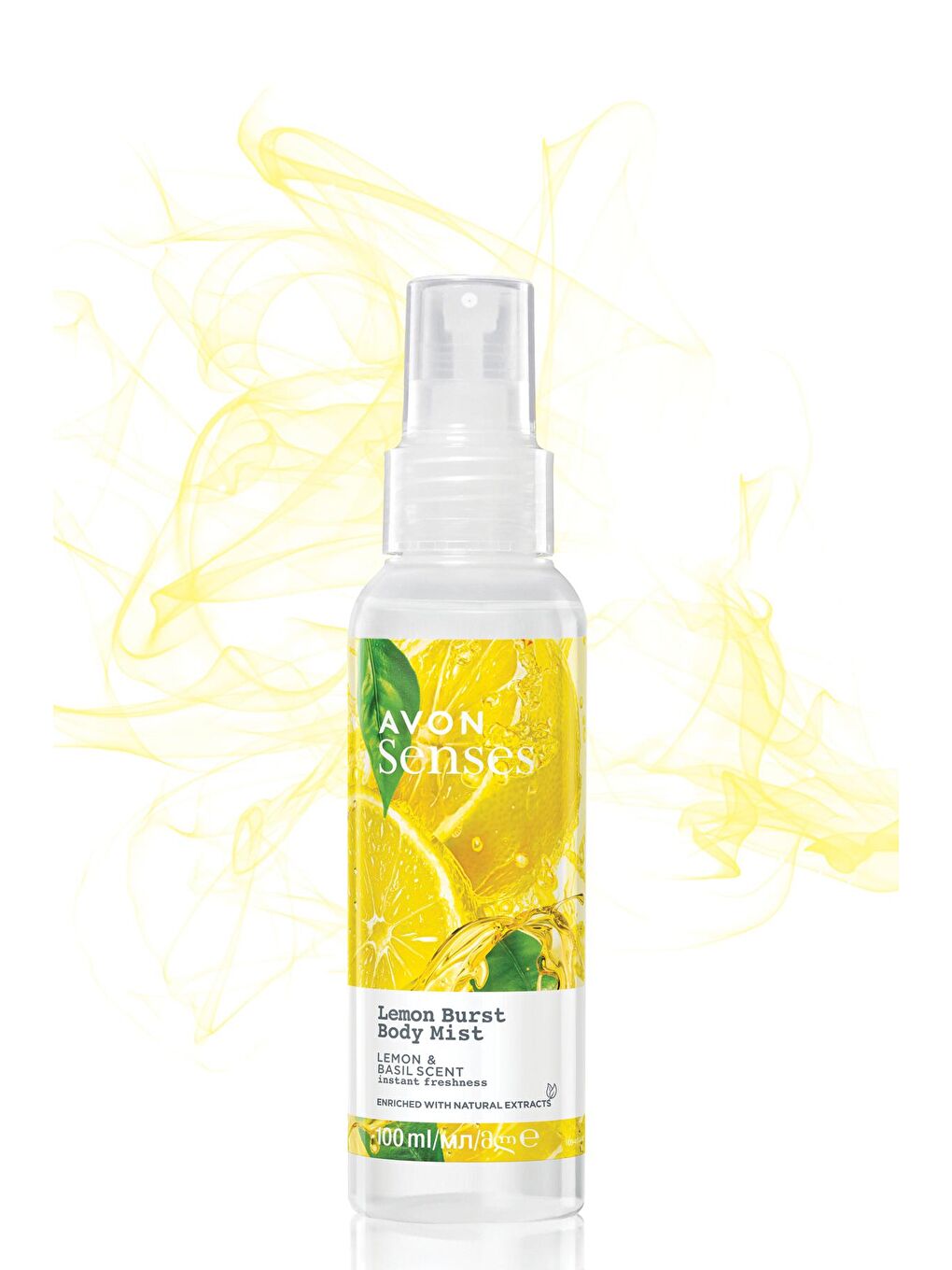 AVON Renksiz Senses Lemon Burst Limon ve Reyhan Kokulu Vücut Spreyi 100 Ml. İkili Set - 2