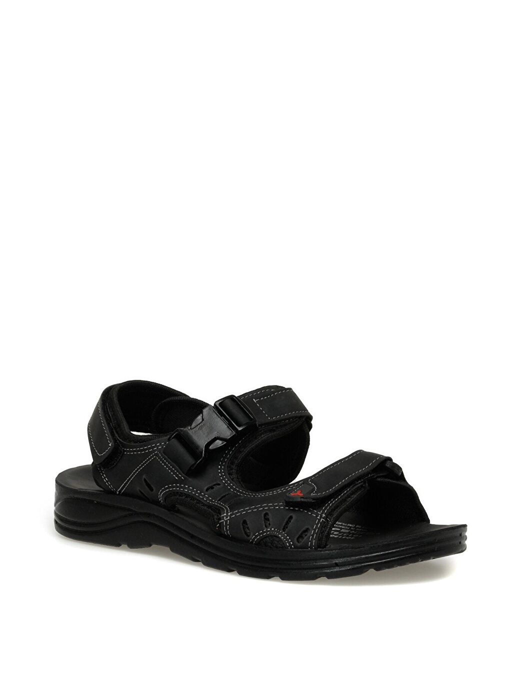 404190.M3FX Siyah Erkek Sandalet-1