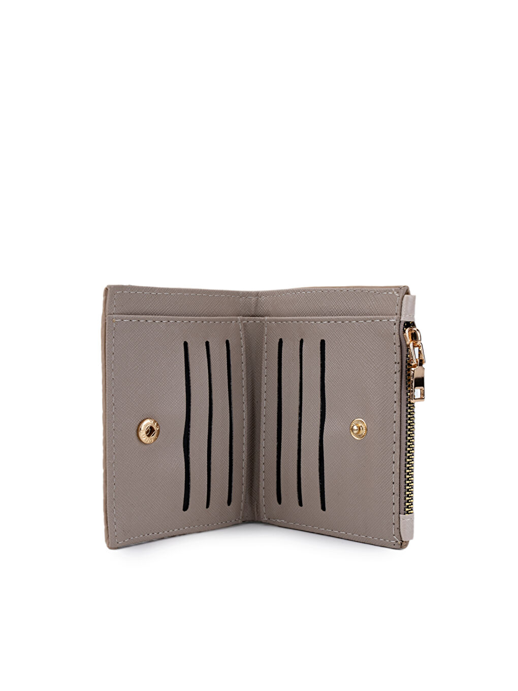 Bej Suni Deri Kadın Cüzdan Vizon MN108-1