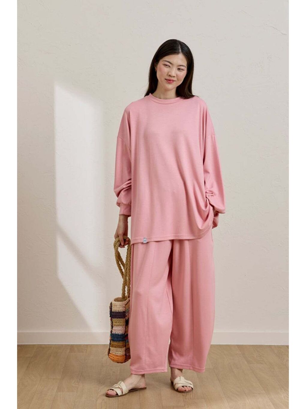 Pembe Şalvar Takım-2