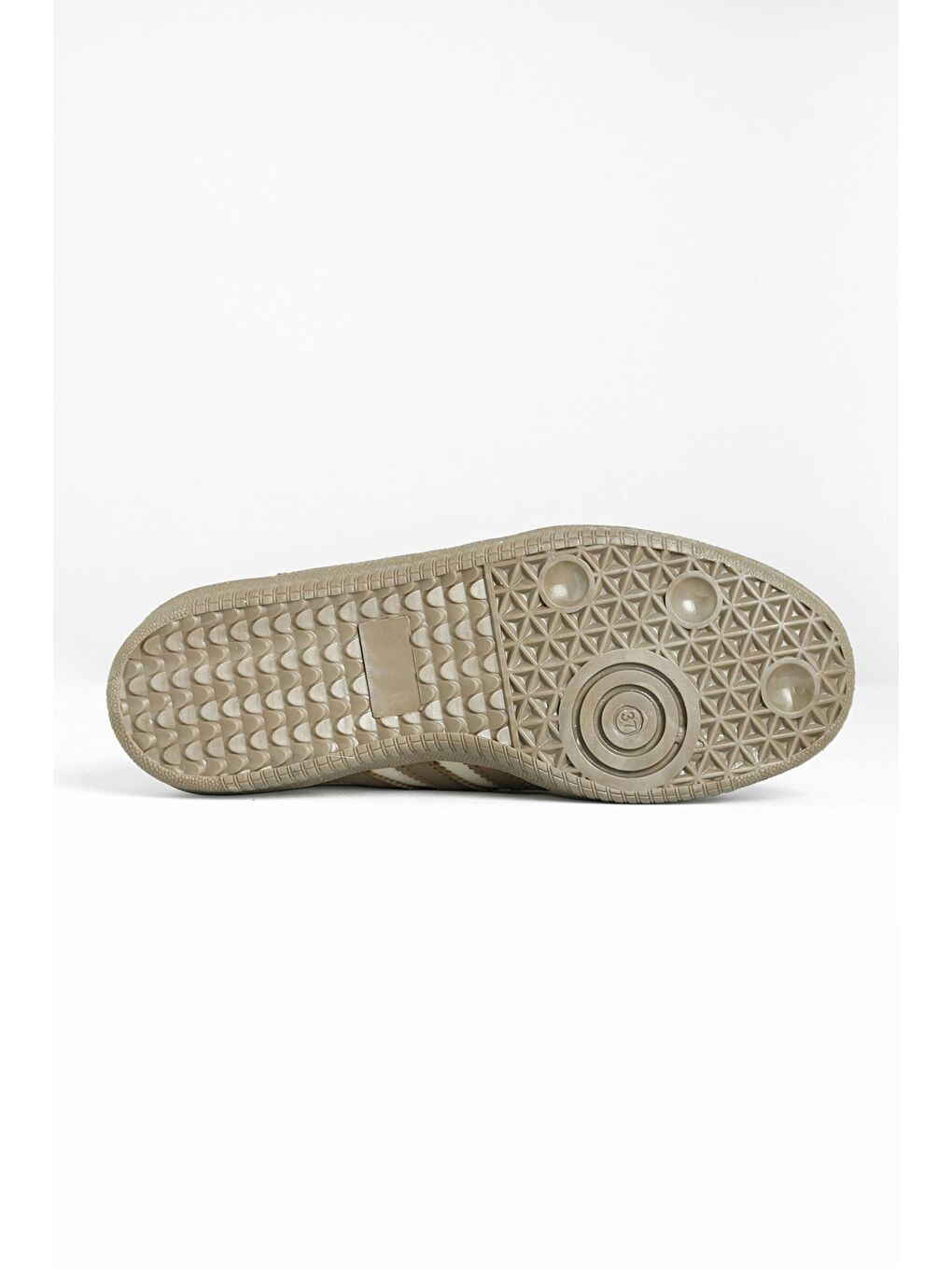 Kahverengi Yanı Şeritli Bağcıklı Spor Ayakkabı-3