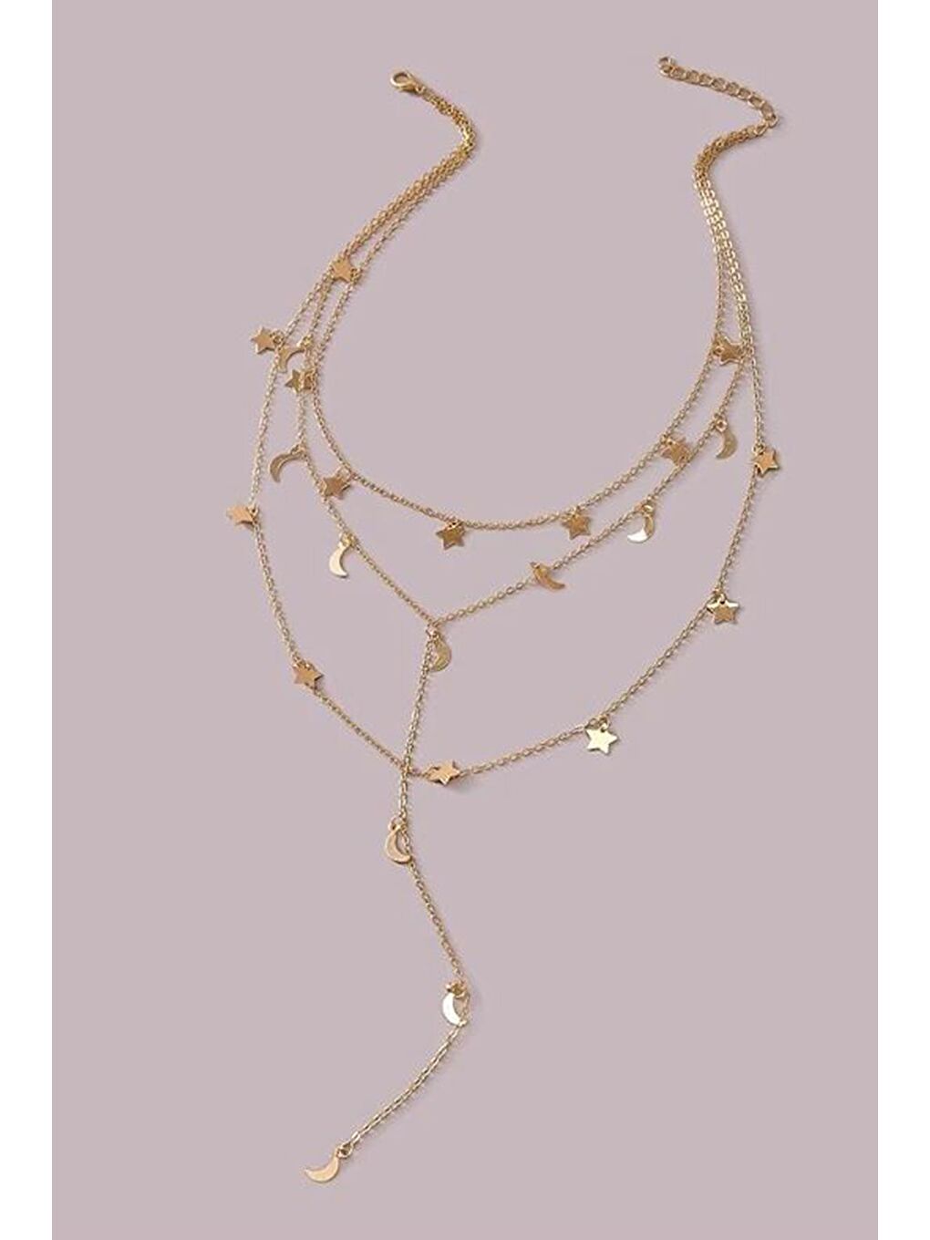 Sarı Gece parıltısı Zincir Kolye