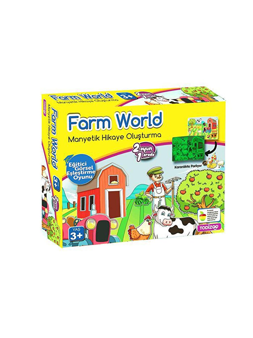 Todizoo Karışık Farm World Manyetik Hikaye Oluşturma