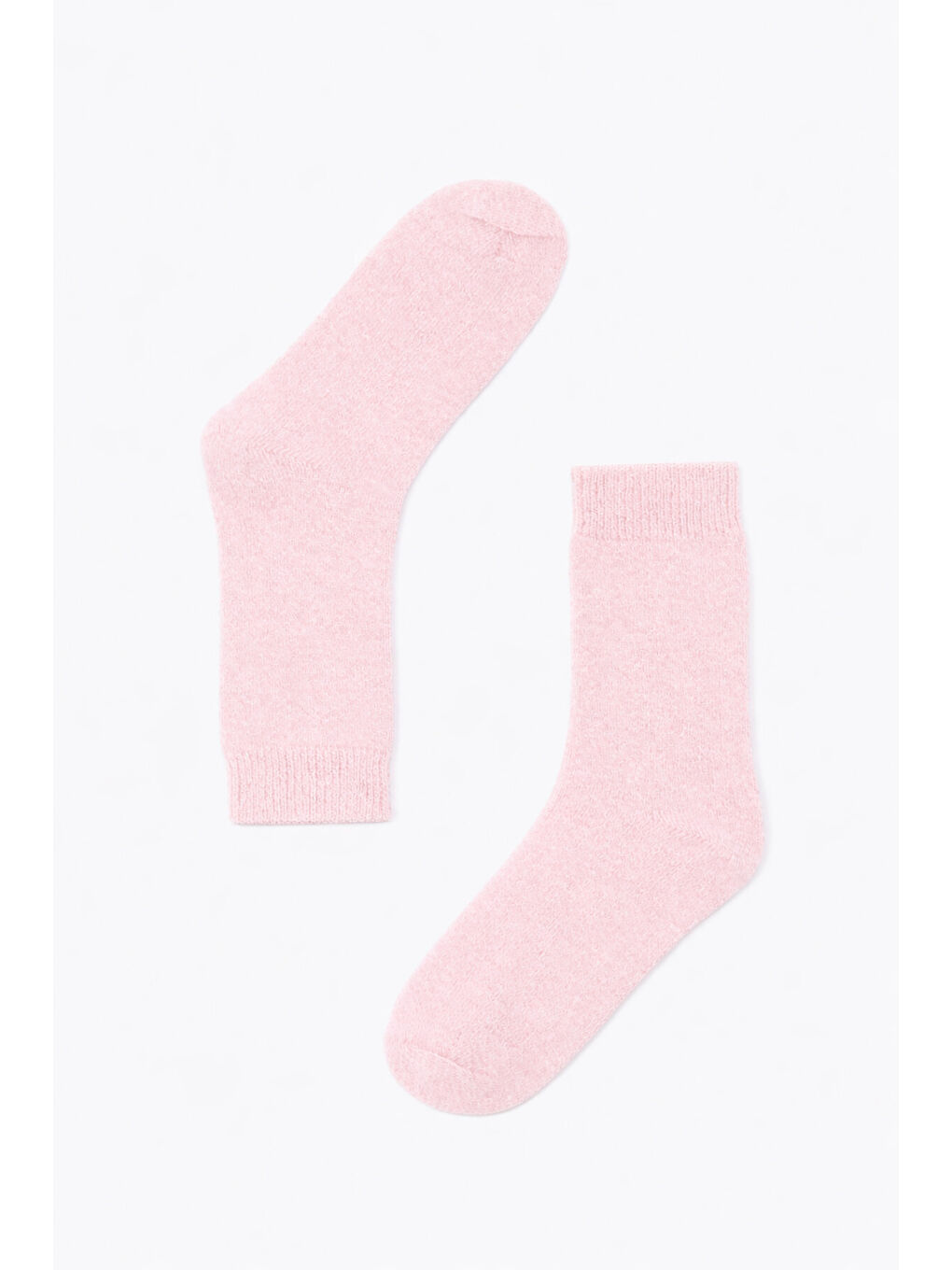 Pembe Uzun Soket Çorap