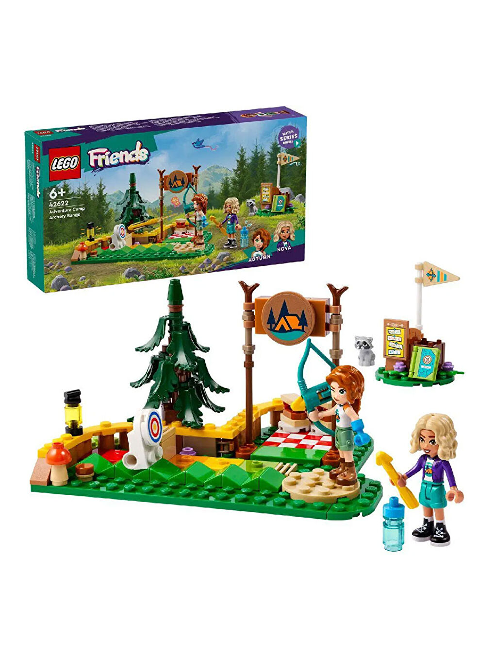 Lego Renksiz Friends Macera Kampı Okçuluk Alanı Oyuncağı 42622