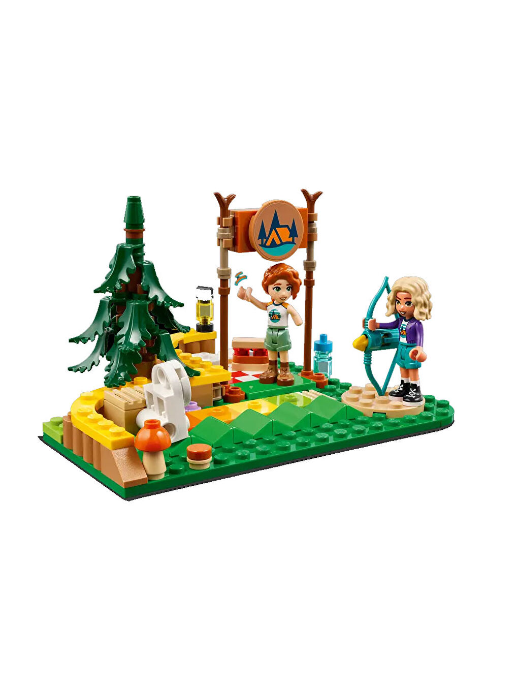 Lego Renksiz Friends Macera Kampı Okçuluk Alanı Oyuncağı 42622 - 1